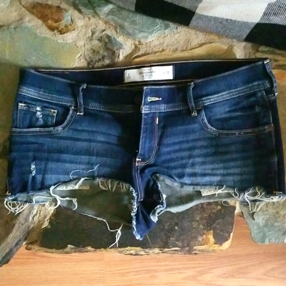 Abercrombie & Fitch denim shorts, size 8